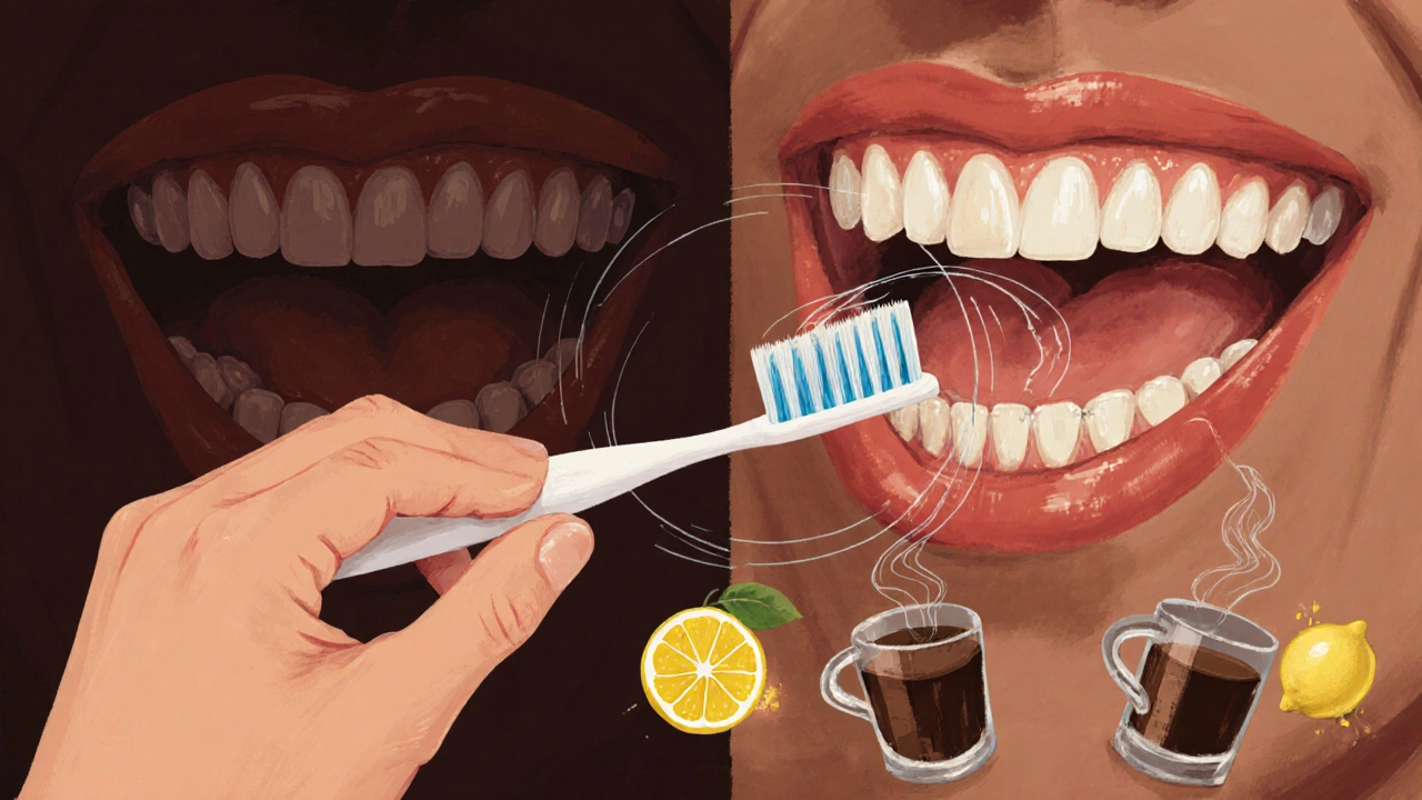Jemné čištění zubů měkkým kartáčkem, kyselé nápoje jako hrozba
