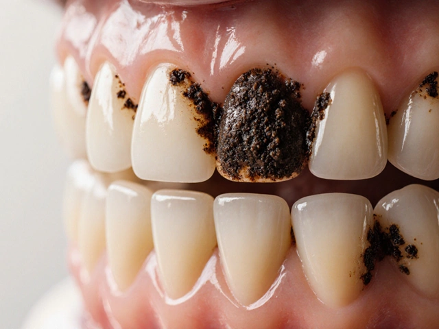 Co je to černý zubní kámen a jak se ho zbavit? Praktický průvodce