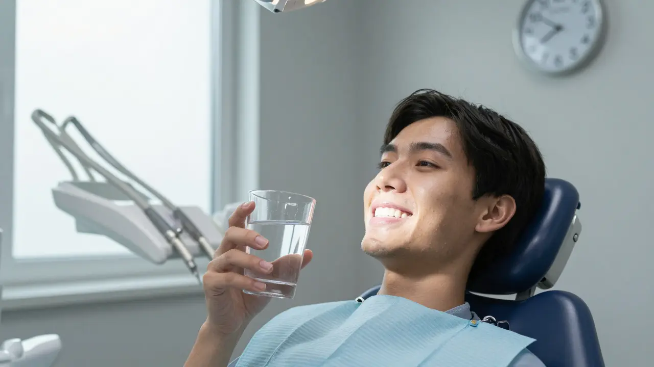 Jak dlouho nejíst a nepít po dentální hygieně - doporučení pro bělení zubů