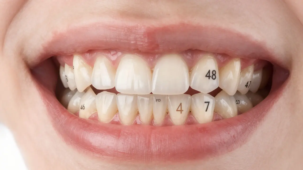 Kde je zub 48? Přehled označení zubů a jejich polohy v ústech