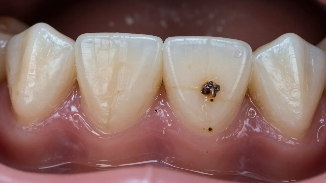 Co způsobuje černání zubů? Příčiny černého zubního kamene a jak mu předcházet