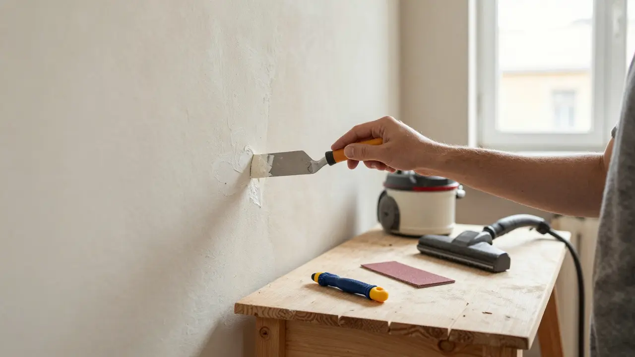 Jak opravit díru ve zdí? Krok za krokem pro každého