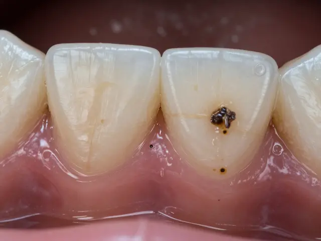 Co způsobuje černání zubů? Příčiny černého zubního kamene a jak mu předcházet