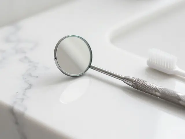 Jak správně používat dentální zrcátko pro kontrolu dásní doma