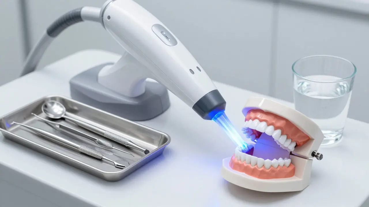 Laserové bělení zubů v moderní stomatologické ordinaci