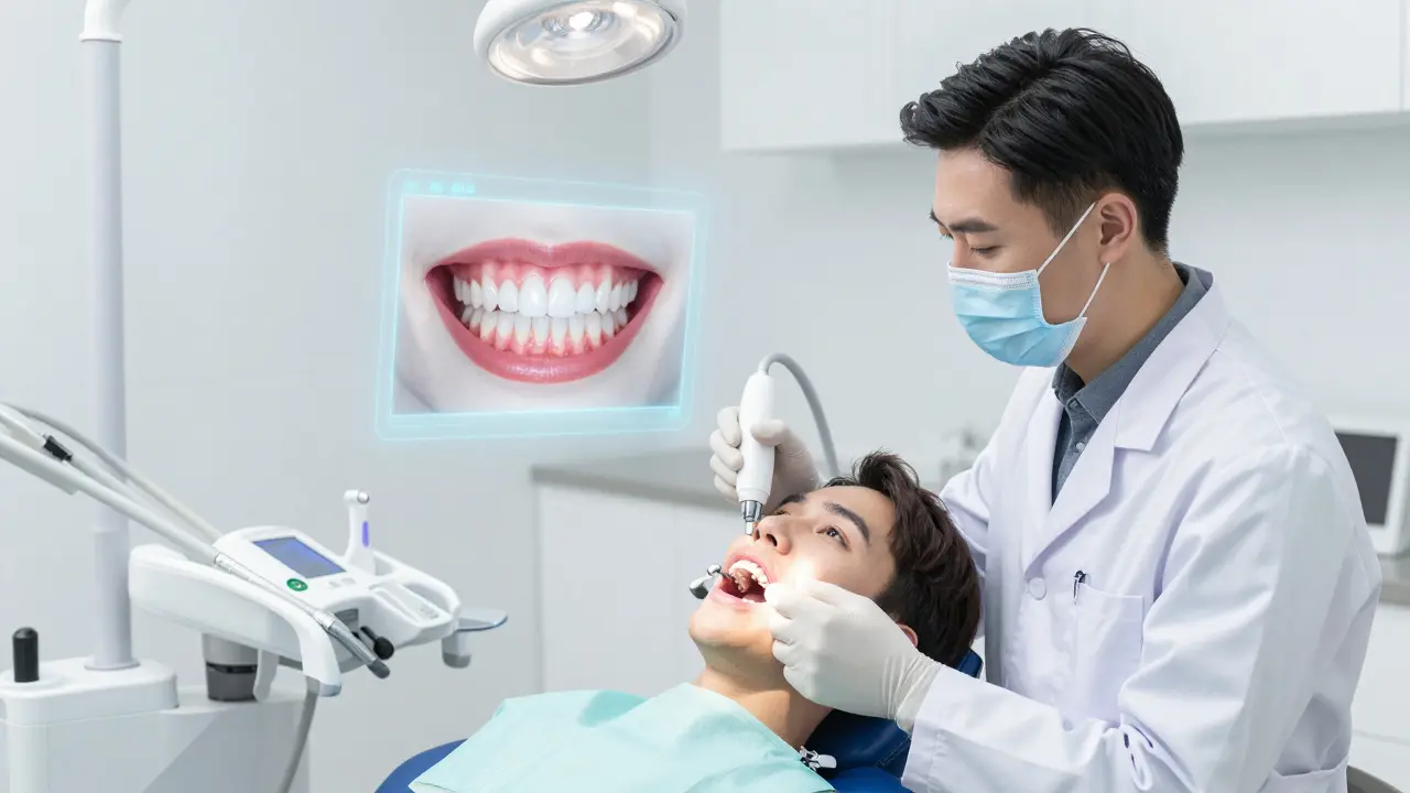 Moderní stomatologie s 3D skenerem a AI